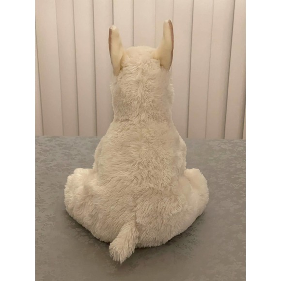 Aurora World 14" Plush Cream Colored Llama - Picture 2 of 10